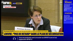 Vol au Louvre: "La possibilité d'armement" des agents "n'est pas envisageable", déclare Dominique Buffin
