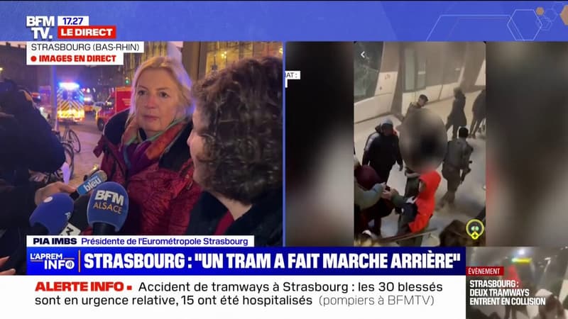 Accident de tramways à Strasbourg: 