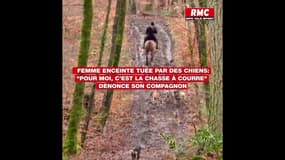 Femme enceinte tuée par des chiens: "Pour moi, c’est la chasse à courre" dénonce son compagnon
