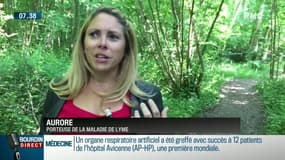 Aurore, porteuse de la maladie de Lyme: "Piquée par une tique, je me suis réveillée avec un énorme état grippal"