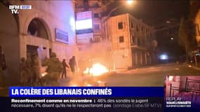 La colère dans les rues du Liban après le prolongement du confinement