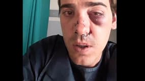 La photo de lui qu'Alexandre a posté sur Twitter.