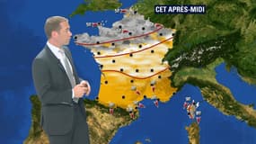 Le nord du pays sous le pluie ce mardi.