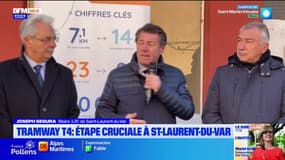 Alpes-Maritimes: un point d'étape à Saint-Laurent-du-Var pour le T4 entre Nice et Cagnes-sur-Mer