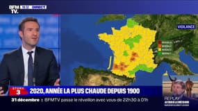 2020 est l'année la plus chaude depuis 1900 d'après Météo France