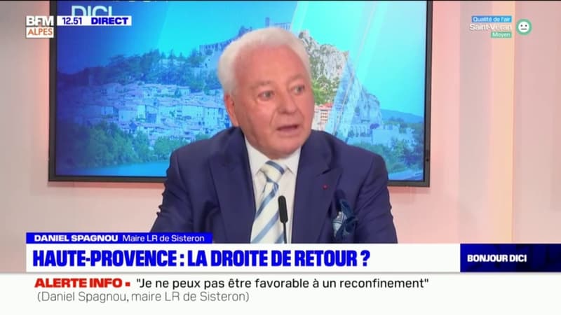 Régionales: Daniel Spagnou, maire LR de Sisteron