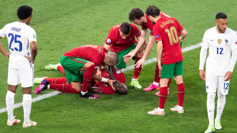 Portugal-France: Danilo donne de ses nouvelles après son choc avec Lloris