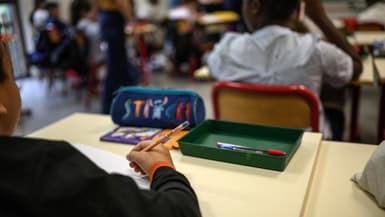 Une salle de classe à Lyon le 1er septembre 2025 (Photo d'illustration).
