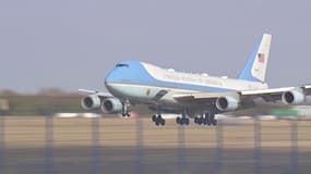 L'Air Force One de Joe Bien en Pologne, le 25 mars 2022.