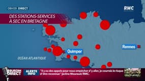 Carburant: des stations-services à sec en Bretagne