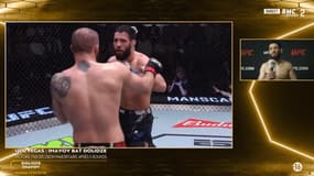Nassourdine Imavov au micro de RMC Sport 2 après son combat contre Dolidze