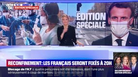 Quel reconfinement ? Emmanuel Macron parle à 20 heures (2/2) - 28/10