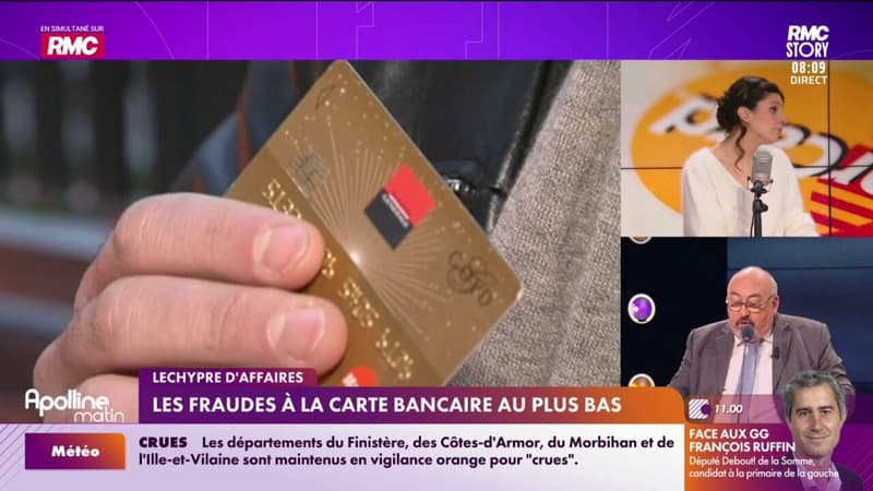 Lechypre d'affaires - Les fraudes à la carte bancaire au plus bas