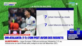 OM-Atalanta: retour sur la performance de Leonardo Balerdi