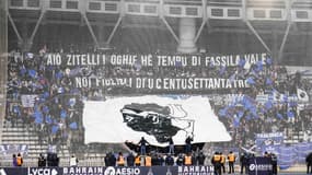 Des supporters du SC Bastia, à Paris le 11 novembre 2023
