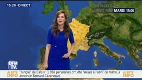 La météo pour ce mercredi 26 octobre 2016