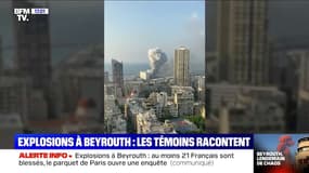Ces témoins racontent comment ils ont vécu les explosions à Beyrouth