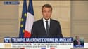 Retrait des États-Unis des accords de Paris sur le climat: Emmanuel Macron s'exprime en anglais
