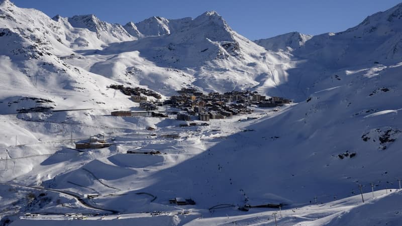 Les stations de ski (ici Val Thorens) sont largement impactées par la météo.
