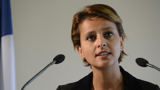 La ministre des Droits des femmes, Najat Vallaud-Belkacem, présente ce mercredi le plan de lutte contre toute forme d'exploitation des êtres humains
