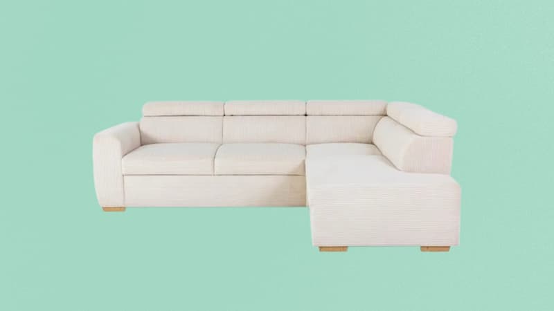 Cdiscount fait une promo de plusieurs centaines d'euros sur ce canapé d'angle convertible de grande qualité 