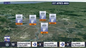 Météo Paris Île-de-France du 4 mars: Temps pluvieux et une température en baisse