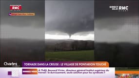Tornade dans la Creuse: le village de Pontarion touché