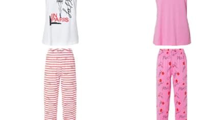 Les pyjamas féminins sont vendus à moins de 10 euros.