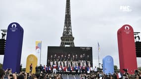 JO 2021 (volley) : La joie des supporters du Trocadéro après la victoire des Bleus en finale