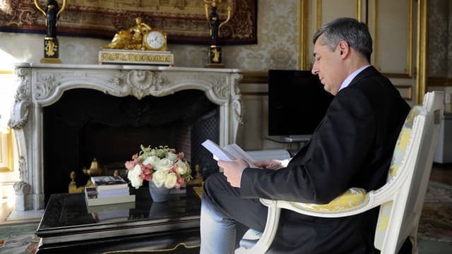 Henri Guaino fit du salon son bureau sous le quinquennat de Nicolas Sarkozy.