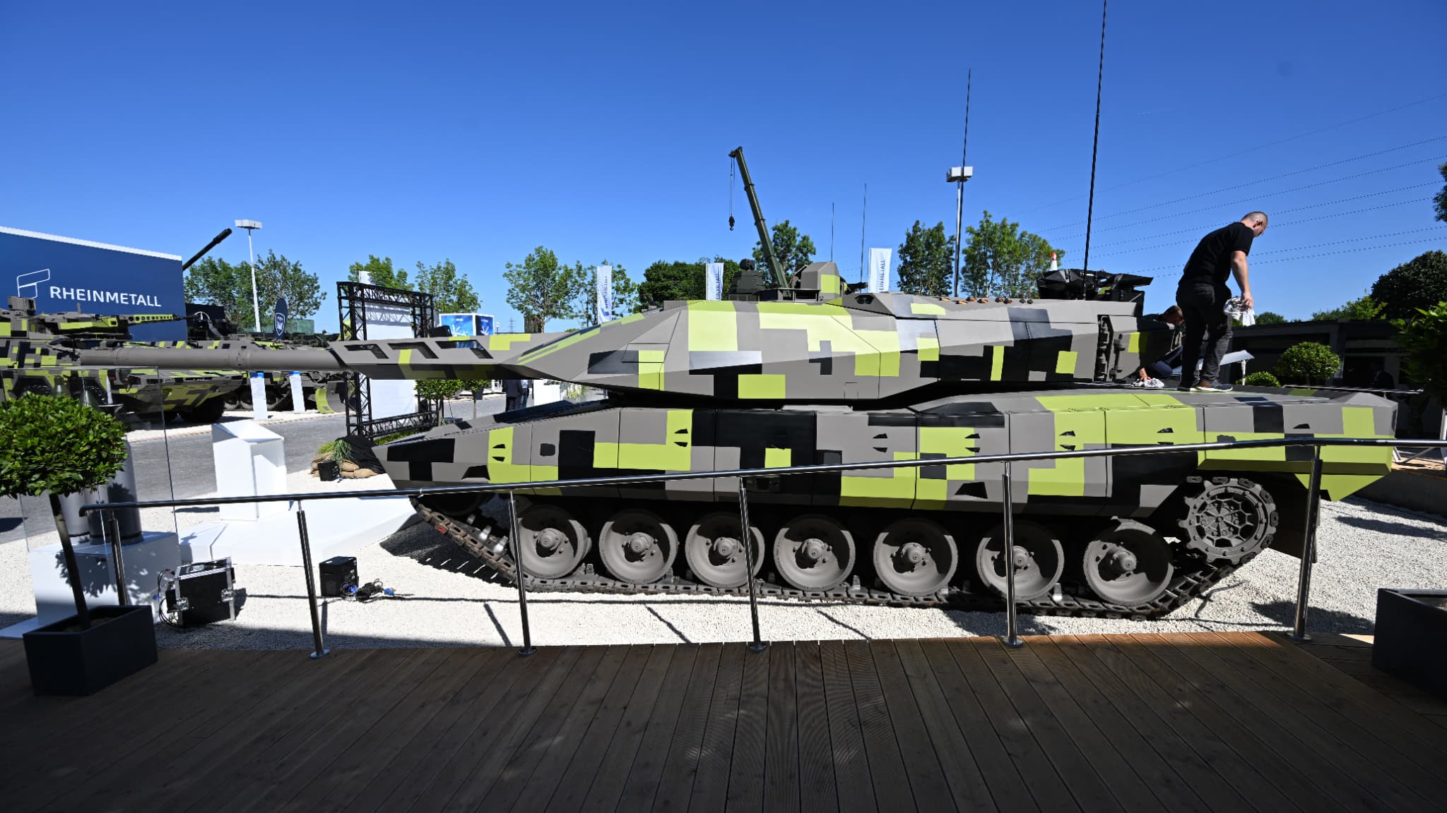 Le KF-51 a été présenté en 2022 sur le salon français Eurosatory