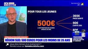 Provence-Alpes-Côte d'Azur: 500 euros pour les moins de 26 ans