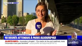 Jusqu'à 40°C sont attendus à Paris ce vendredi