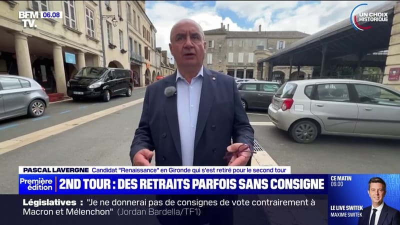 Législatives en Gironde: un candidat Renaissance se retire mais ne donne pas de consigne de vote
