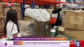 L'aide humanitaire attend un cessez-le-feu à Gaza