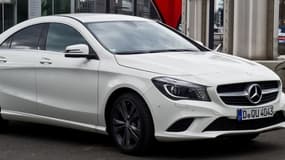 Certains véhicules Mercedes, comme le dernier modèle CLA, sont interdits à l'immatriculation en France.
