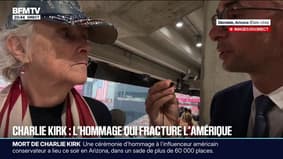 "Charlie Kirk représentait l'espoir et le courage": des Américains témoignent au micro de BFMTV