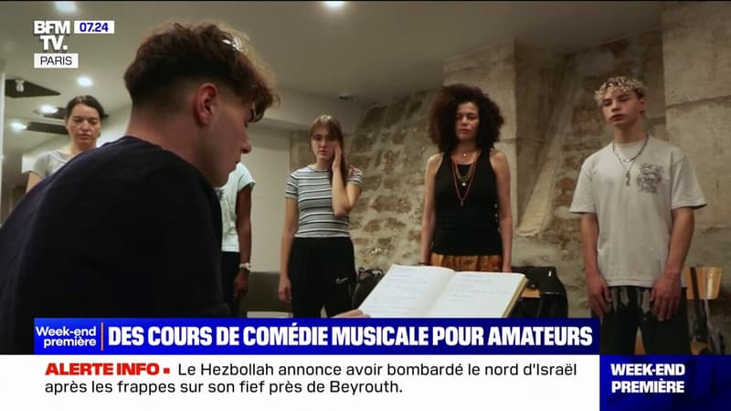 Des cours de comédie musicale pour amateurs