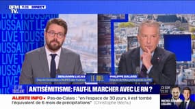Antisémitisme: Benjamin Lucas (Génération.s) appelle Yaël Braun-Pivet et Gérard Larcher à dire que la "manifestation n'est pas possible aux côtés" du RN