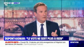 Nicolas Dupont-Aignan: "Je serai le candidat de la renégociation des traités européens"