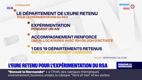 Le département de l'Eure a été retenu pour l'expérimentation autour du RSA