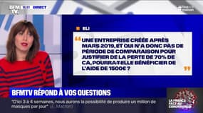 Une entreprise nouvellement créée peut-elle bénéficier de l'aide de 1500 euros ?