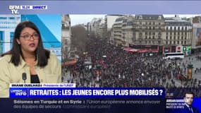 Imane Ouelhadj, présidente de l'Unef: "Les jeunes resteront mobilisés, même pendant les vacances" 