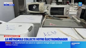 Lyon: la métropole collecte l'électroménager à domicile 