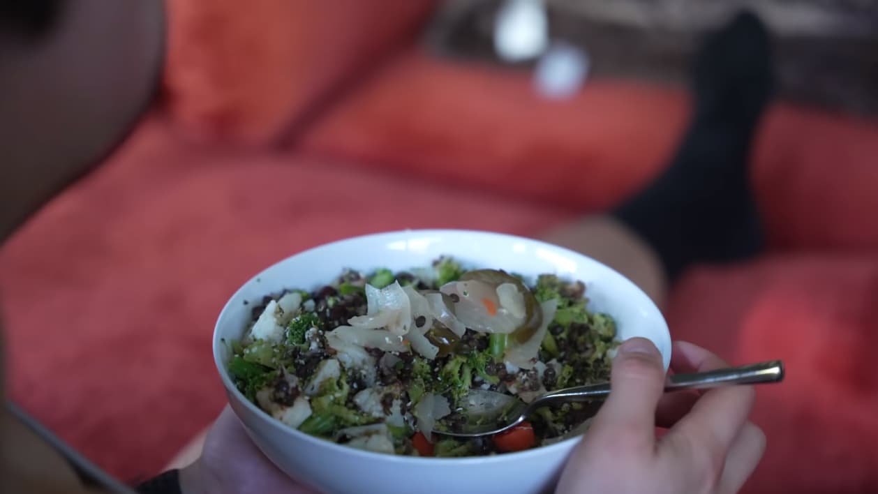 Un des repas de Bryan Johnson
