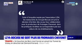 Le groupe Bocuse ne sert plus de fromages Chevenet épinglés par L214