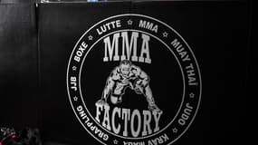 Le logo du MMA Factory, la salle parisienne où Francis Ngannou et Ciryl Gane sont "nés" au MMA