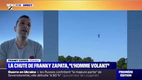 Franky Zapata revient sur sa chute en flyboard et donne des nouvelles rassurantes