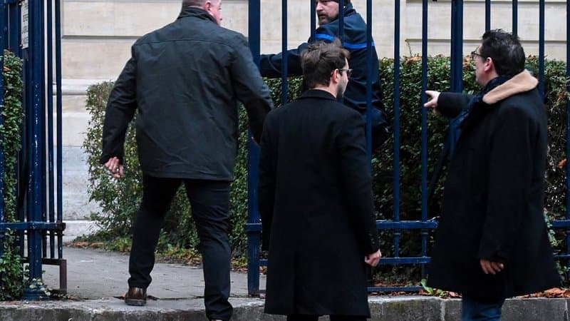 Willy Bardon devant le tribunal d'Amiens pour l'ouverture de son procès en première instance, le 21 novembre 2019