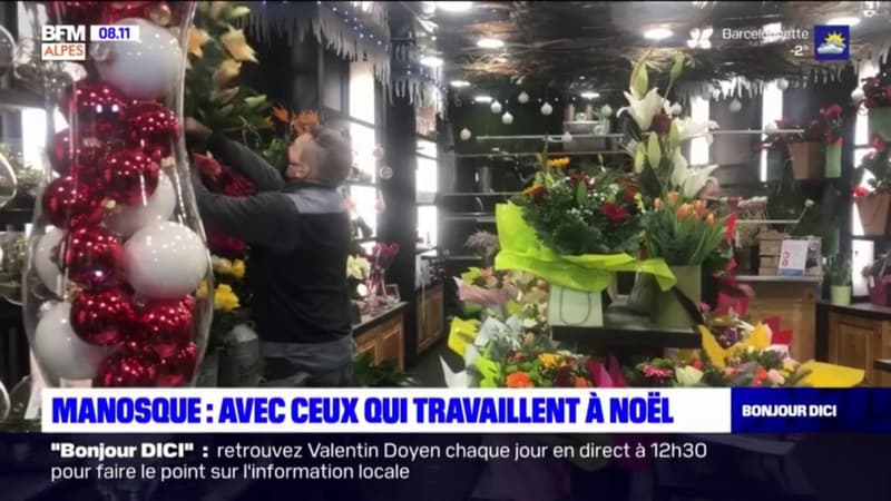 Manosque : avec ceux qui travaillent à Noël